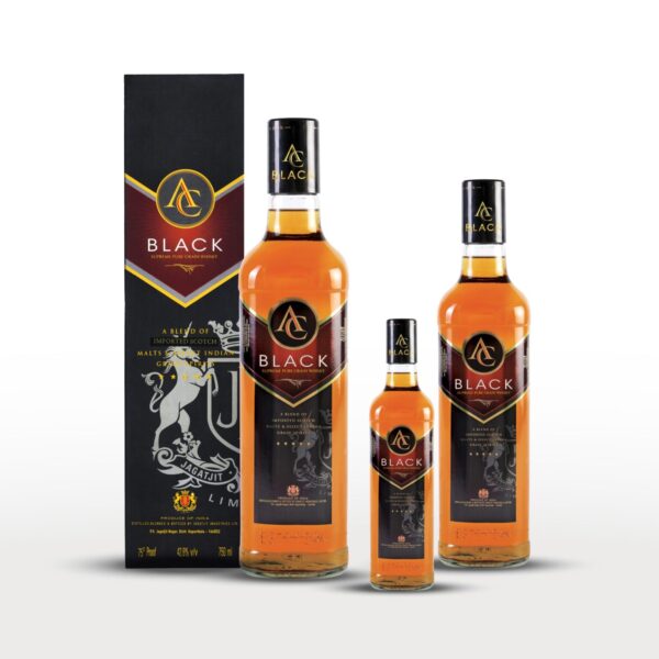 AC Black Premium Grain Whisky 750ml